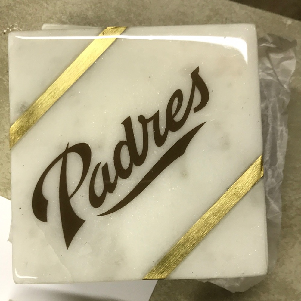 San Diego Padres Stone Coasters Set 4